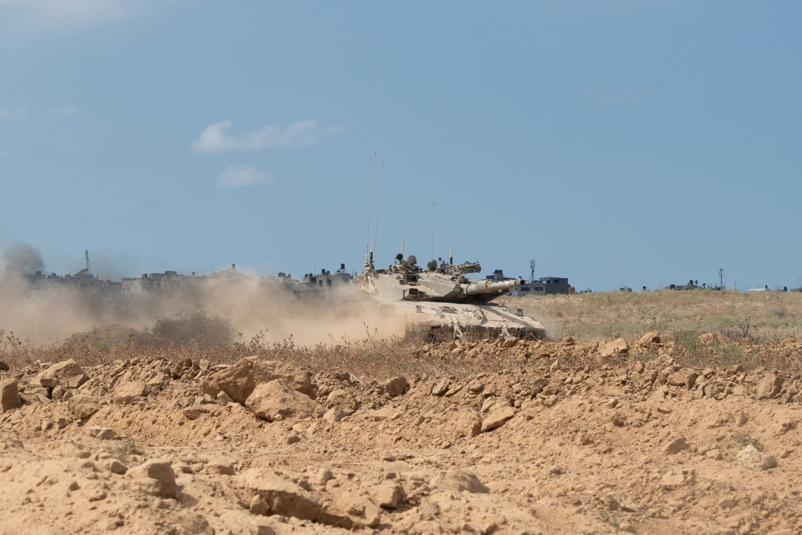 Танк на севере сектора Газы 