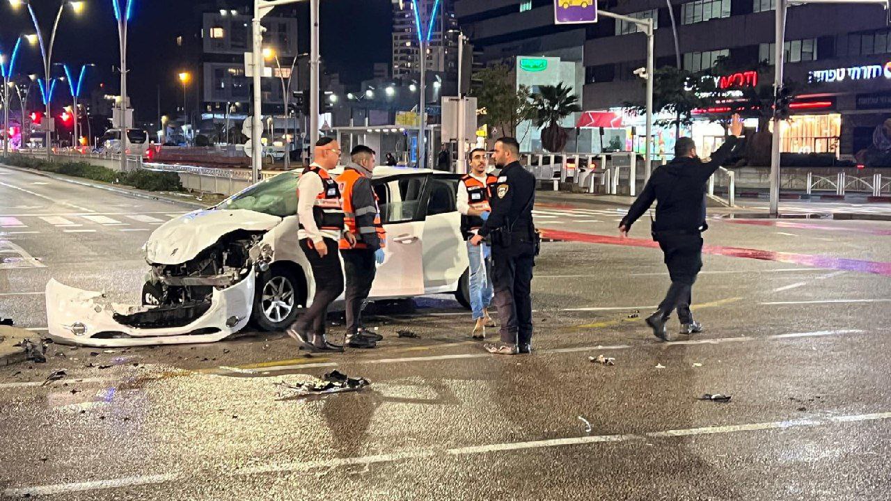 На месте ДТП в Ашдоде