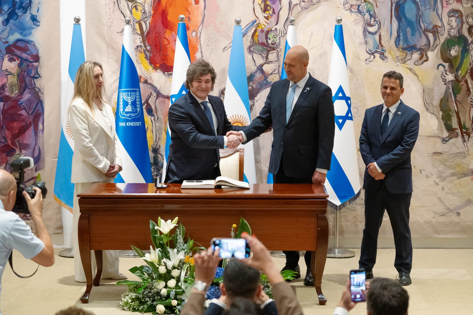 נשיא ארגנטינה בכנסת