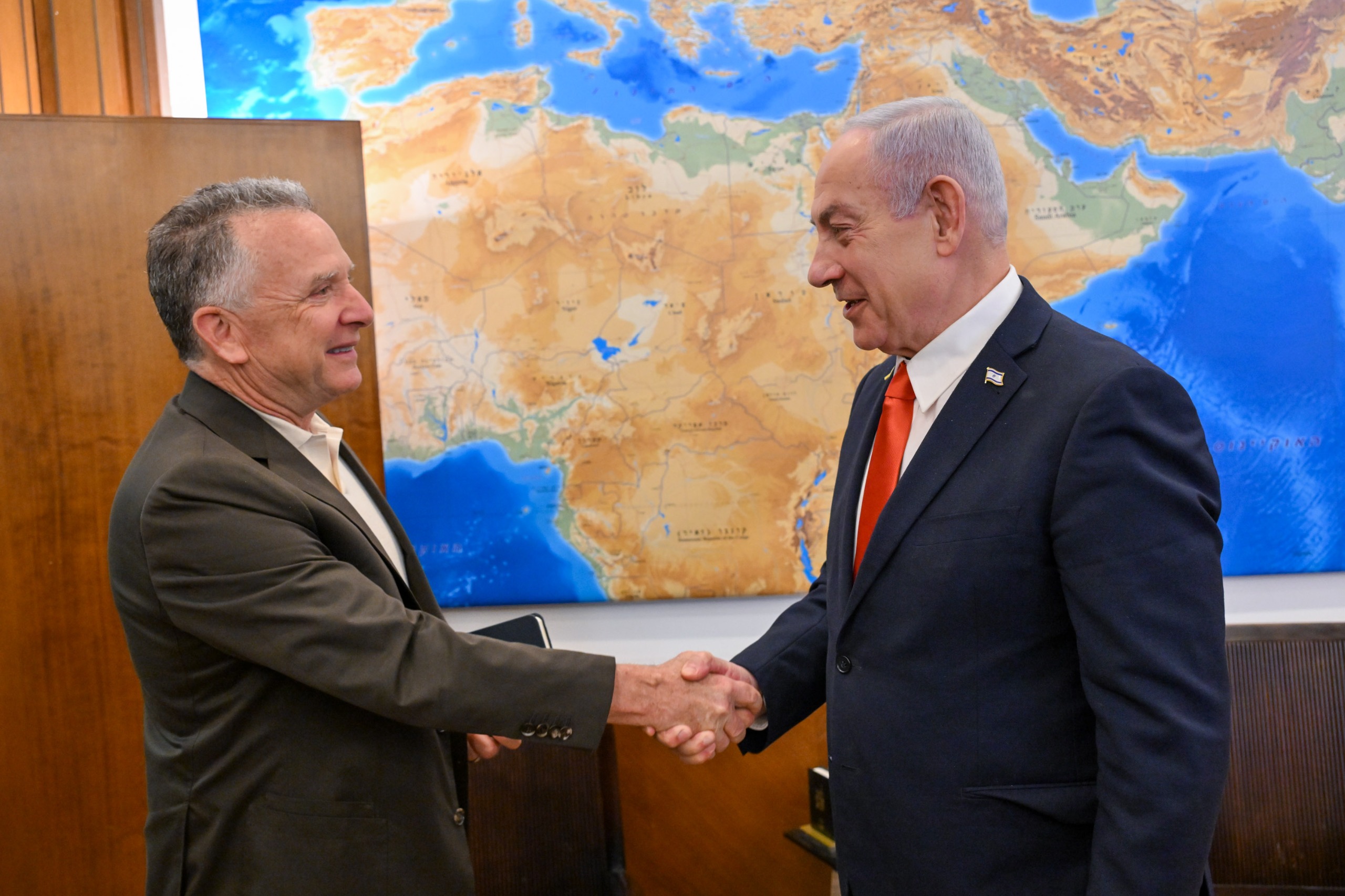 Биньямин Нетаньяху и Стив Уиткофф