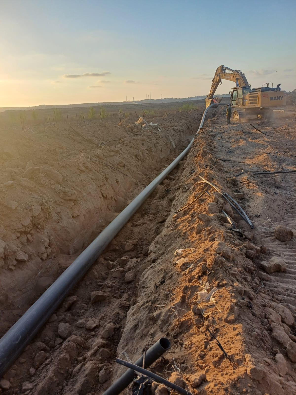 Герметизация туннеля на севере сектора Газы 