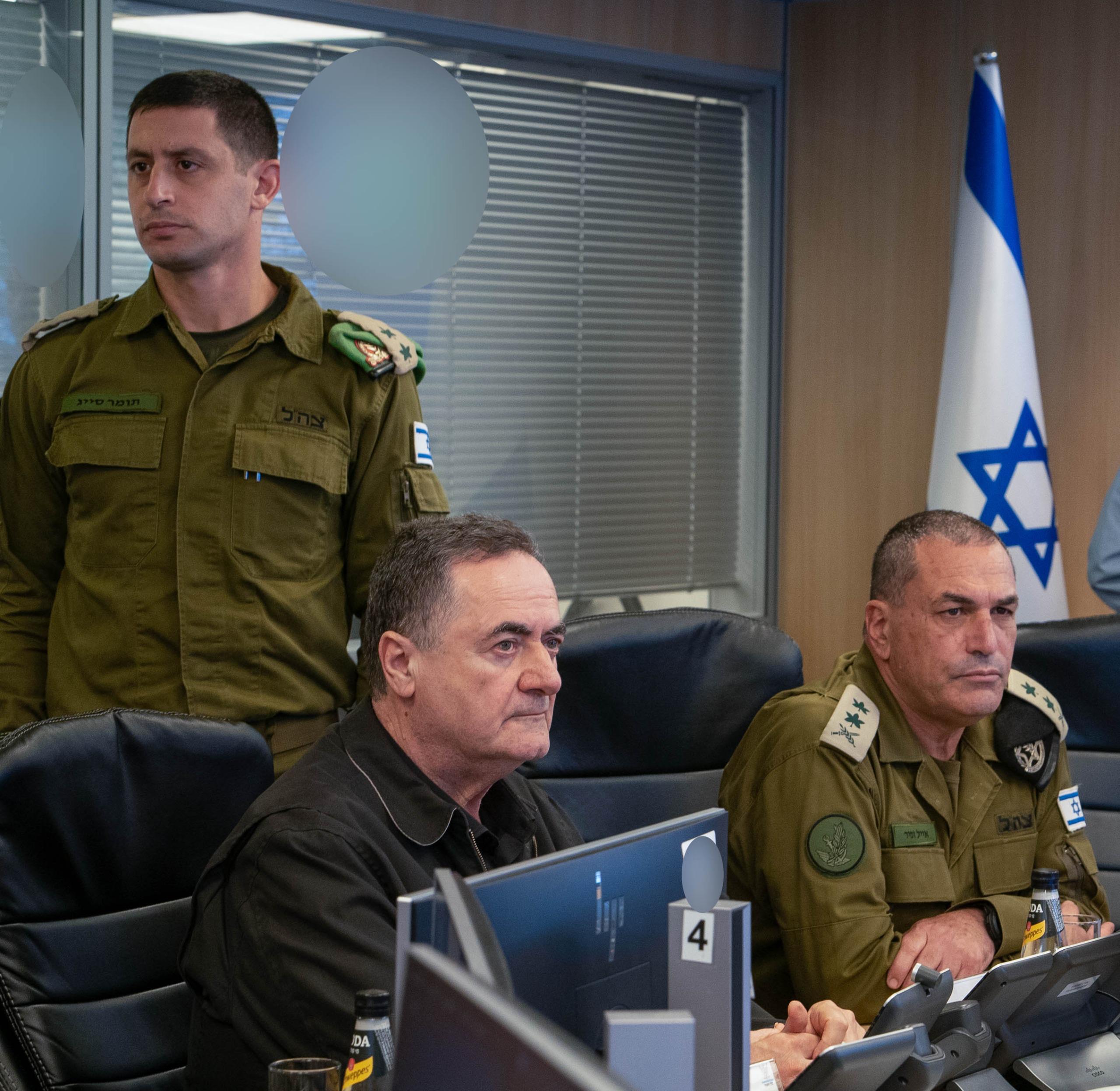 Исраэль Кац и Эяль Замир 