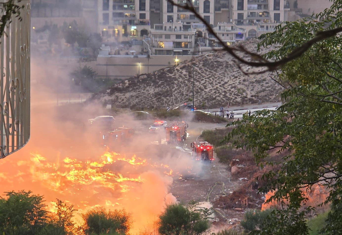 השריפה ליד גבעת זאב