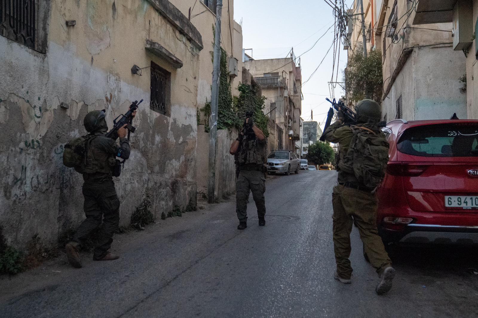 Силы ЦАХАЛа в Иудее и Самарии