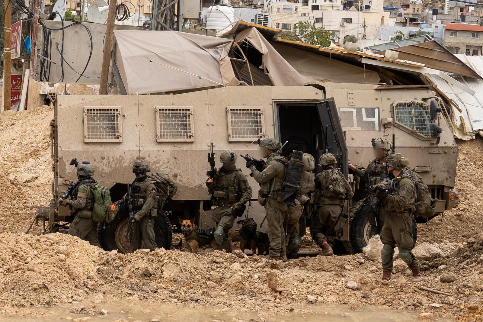 Силы ЦАХАЛа в Иудее и Самарии