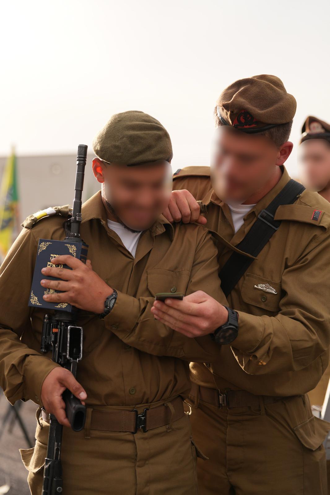 Церемония присяги новобранцев бригады "Голани" 