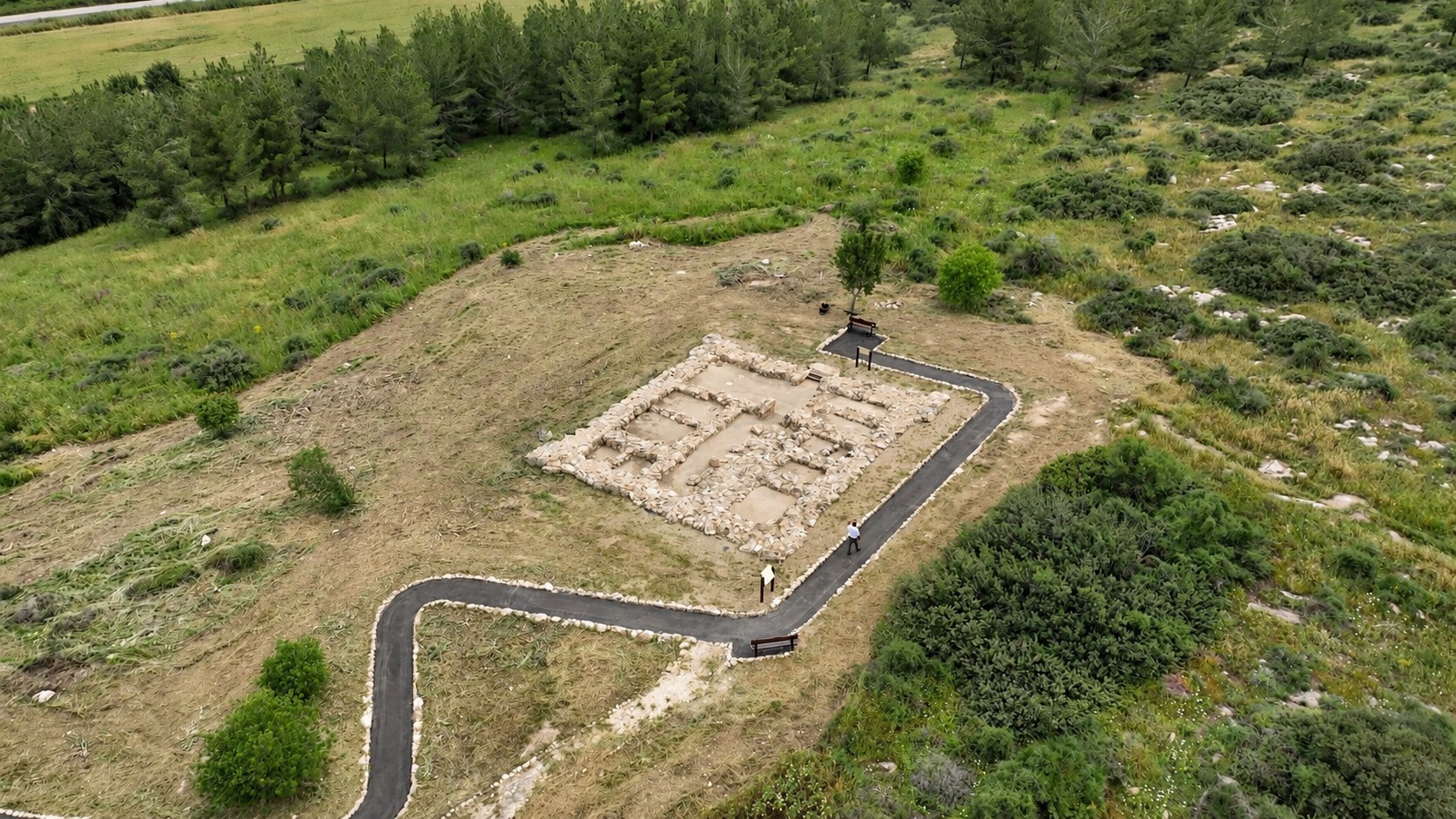 Gal’on Fortress following site development an