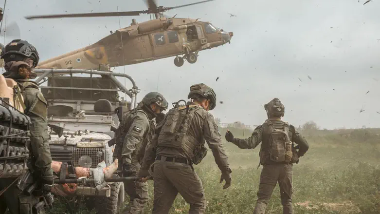 Эвакуация раненых из сектора Газы