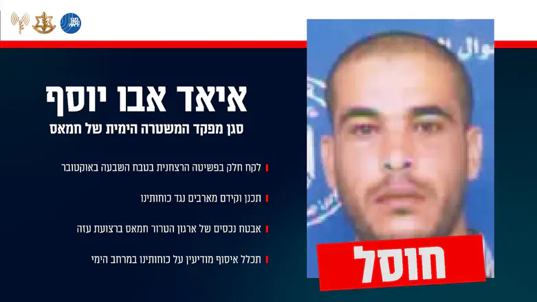 Ияд Абу Юсеф צילום: דובר צה"ל