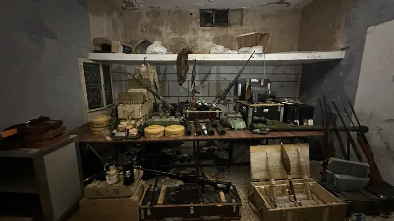 Weapons cache located in southern Lebanon