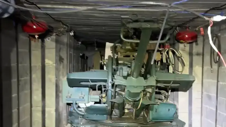 מתוך רשת המנהרות התת-קרקעיות מתחת לרכס הבופור
