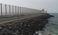 Заграждение на границе с Газой завершено
