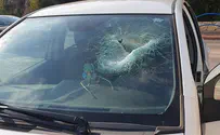 Атака на израильский автомобиль в Самарии. Видео