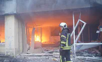 Огромный пожар в Донецке. Видео