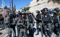 Тиби и пограничная полиция. Стычка на Храмовой горе. Видео