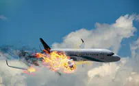 Смотрим: Самолет со 140 пассажирами загорелся при посадке 