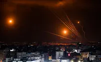 Обстрел в пасхальную ночь: запуск ракет из сектора Газы