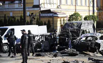Ракета упала в 100 метрах от синагоги в Киеве