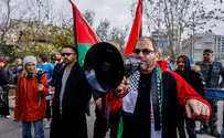 Флаги ООП сопровождали протесты в восточном Иерусалиме