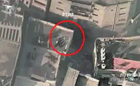 Палестинские террористы на крышах домов в Дженине