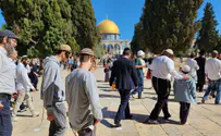 Сотни евреев совершили восхождение на Храмовую гору