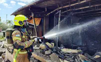 В пожаре в Тель-Шеве погибли брат и сестра