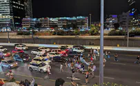 Протестующие перекрыли шоссе Аялон, арестован Авив Гефен