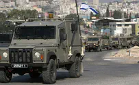 На севере Израиля перевернулась военная машина