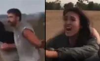 Молодого мужчину и женщину похищают, силой отвозя в Газу