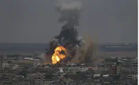 Атака четырех целей в секторе Газа