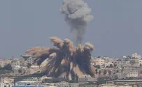 Новое видео ударов авиации по сектору Газа