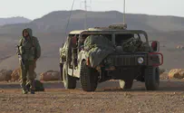 Военный джип с «приманкой» на границе с Ливаном