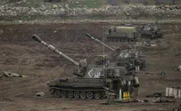 Огонь из танков по целям на границе с Сирией