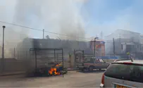 Видео пожара в Цфате. Женщина в огненной ловушке