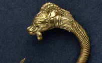 Старый Иерусалим: найдена старинная золотая серьга
