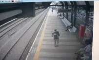 Видео самоубийства на вокзале в Бейт-Йегошуа