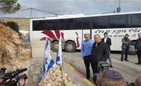 Нетаньяху на месте теракта возле Гиват-Асафа