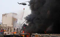 В порту Бейрута вспыхнул новый грандиозный пожар. Видео