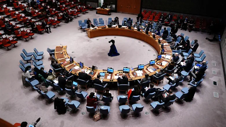 Заседание Совета Безопасности ООН. Иллюстрация
