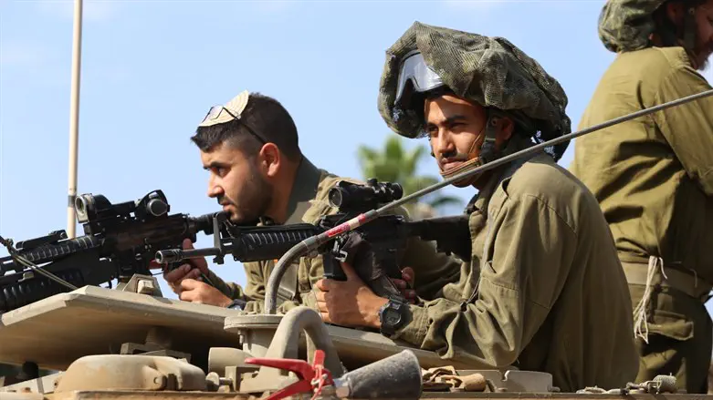 Солдаты ЦАХАЛ в секторе Газы. Иллюстрация
