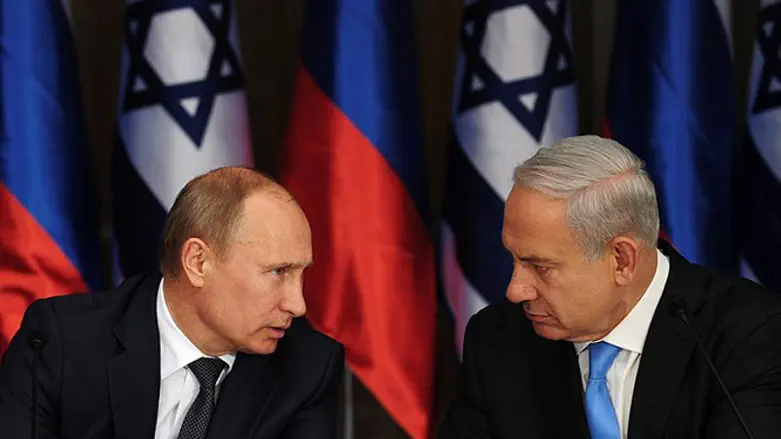 Владимир Путин и Биньямин Нетаньяху